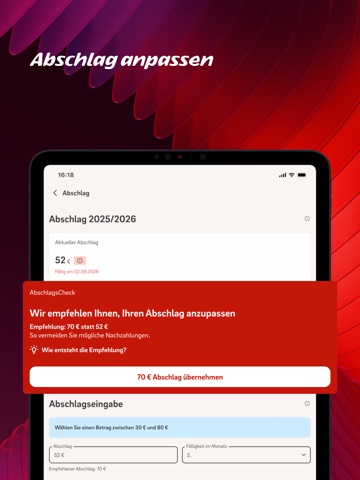 Mein E.ON iPad screenshot 4