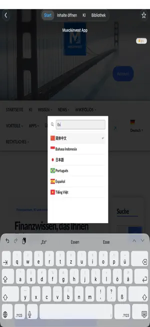 Mueckinvest – Finance screenshot 3