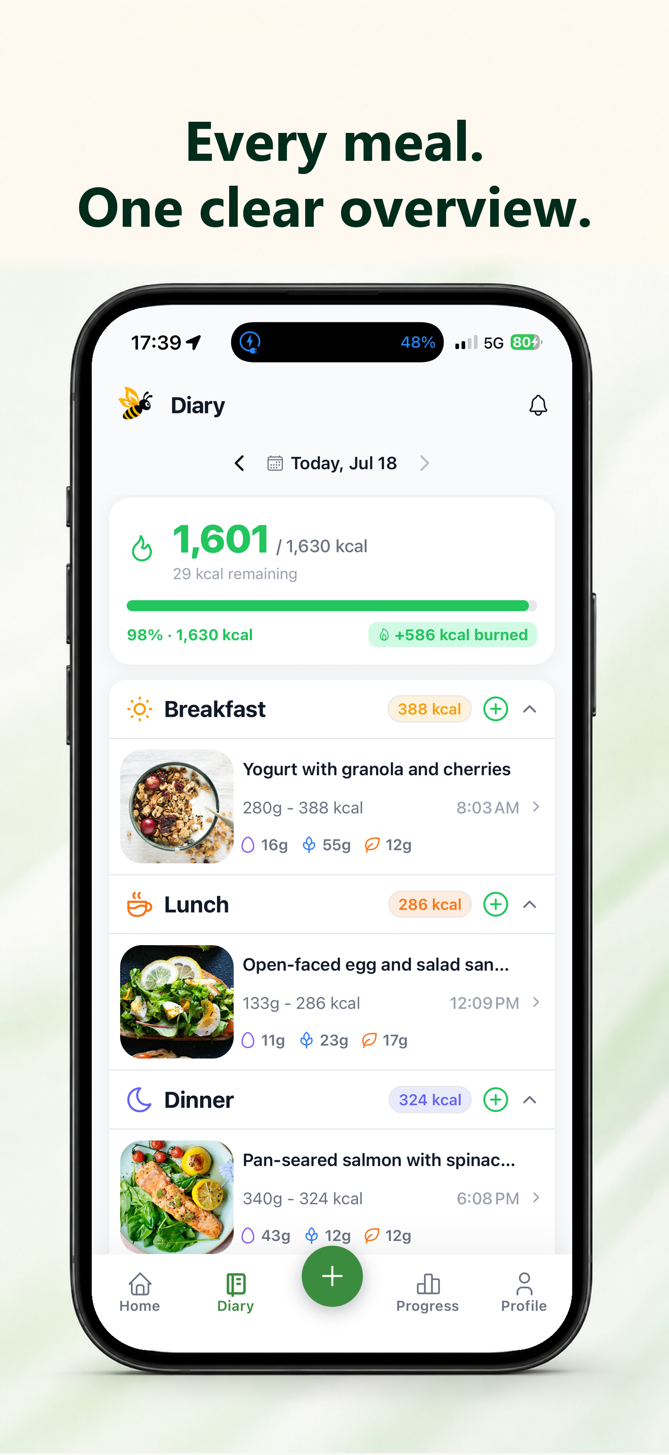 Calobee: AI Calorie Counter screenshot 3