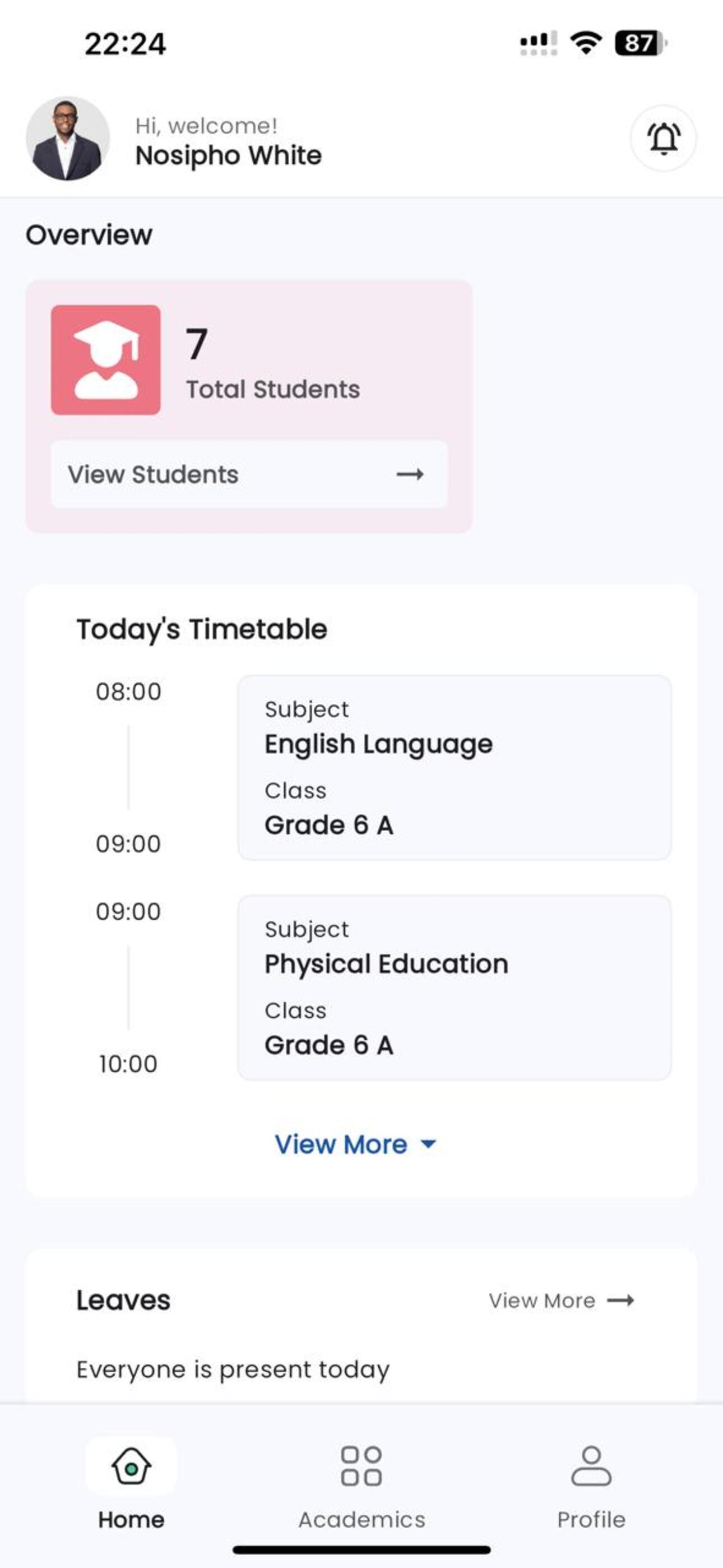 EduBridge Teacher screenshot 4