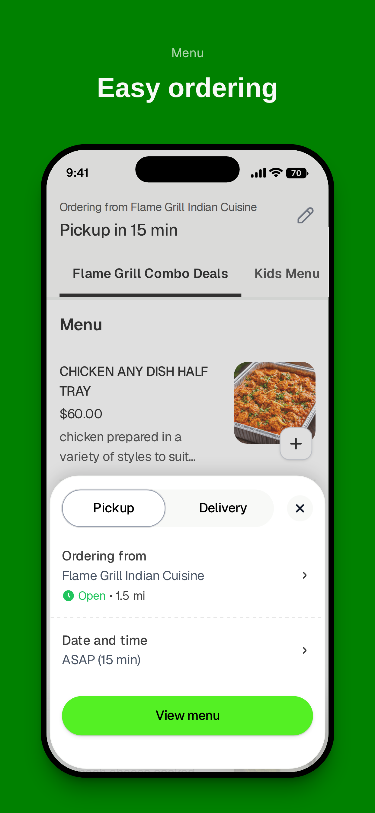 Flame Grill Indian Cuisine screenshot 3