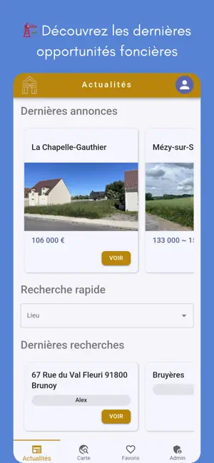 Solutions Terrains screenshot 1