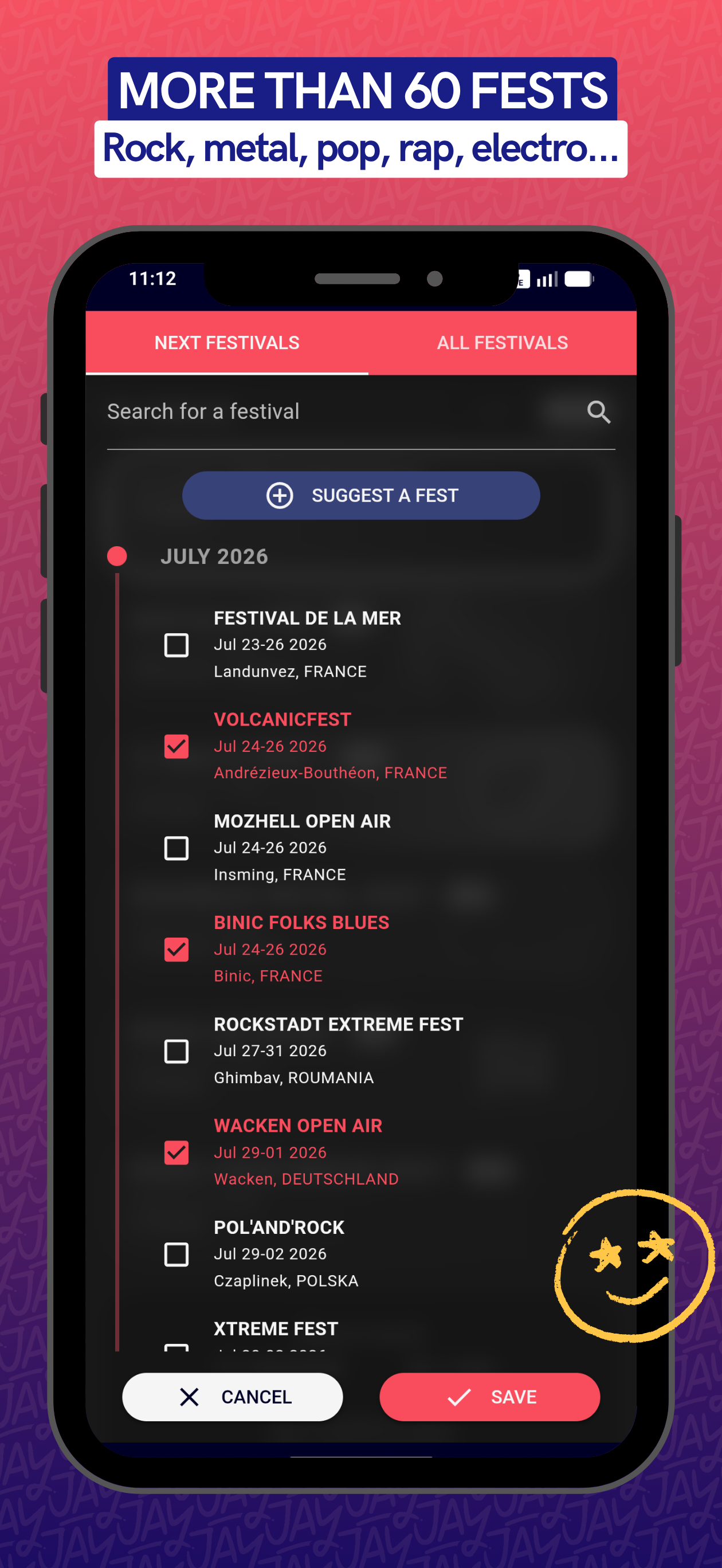 Jay: music fests & friends screenshot 5