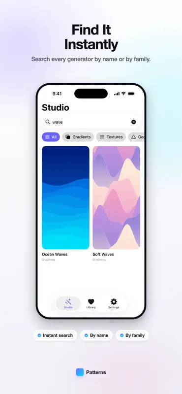 Patterns: Create Wallpapers screenshot 5 of 10