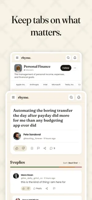Rhyme Social screenshot 4