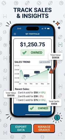 Sports Card Scanner - Cardzy screenshot
