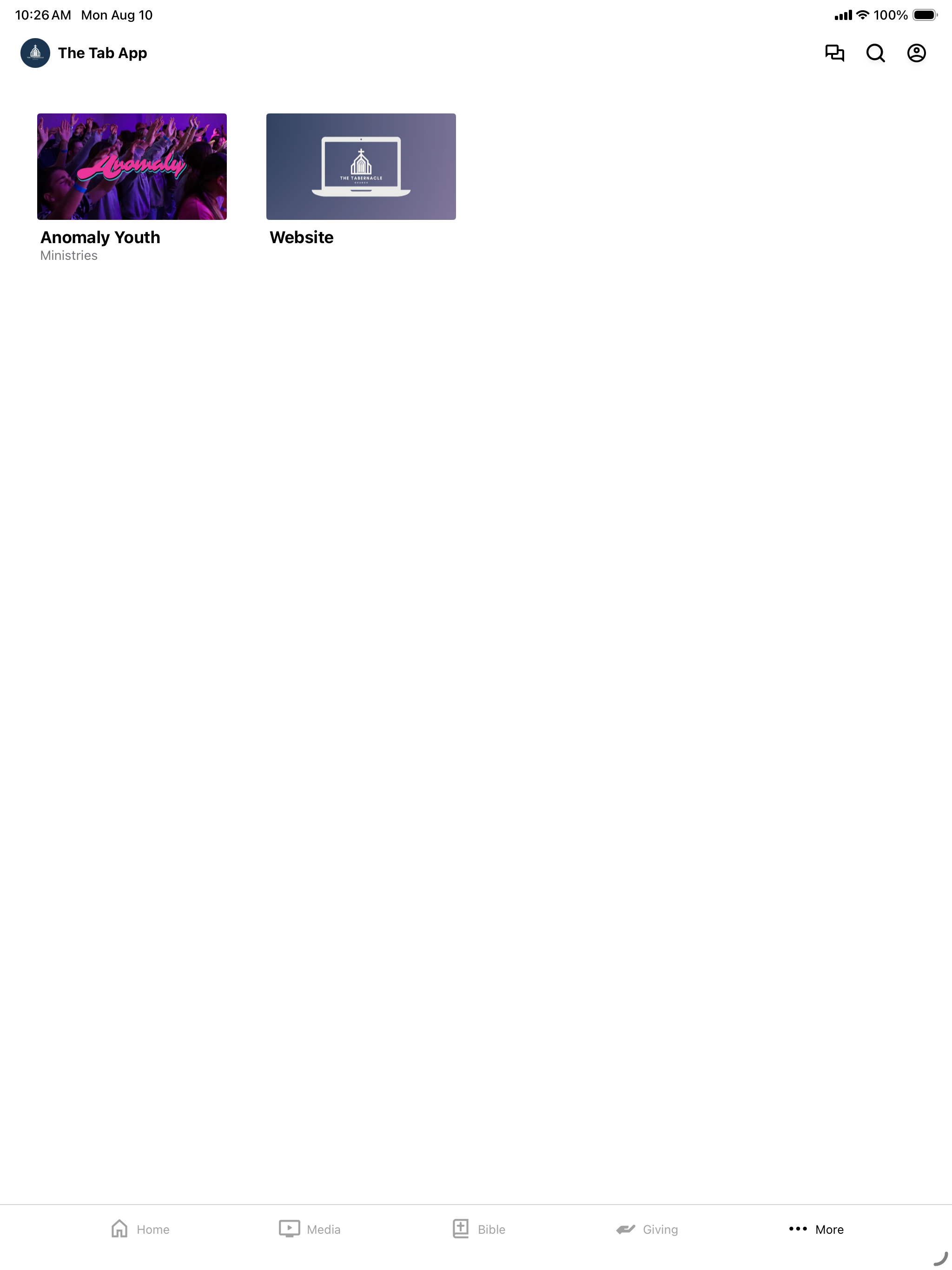 The Tabernacle Church App screenshot 6