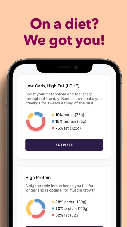 Cals: Calorie Counter & Diets screenshot-5