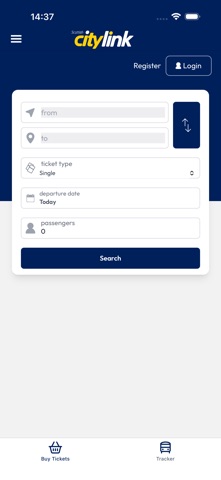 Scottish Citylink screenshot