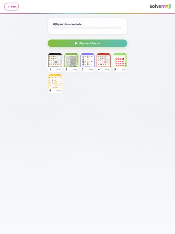 Solvemoji iPad screenshot