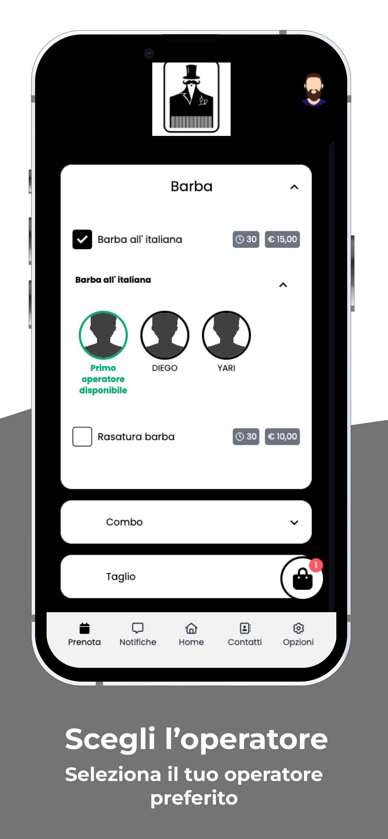 TESTEMATTE barberia screenshot 3