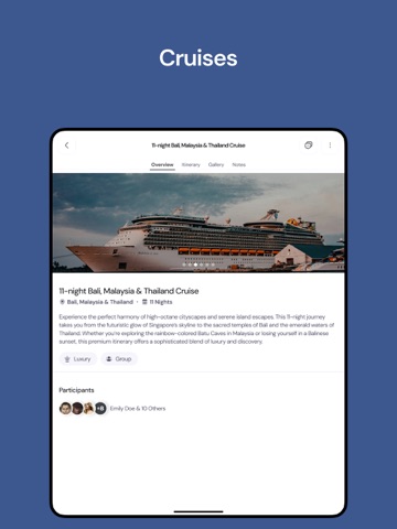 Aristocrat Travel iPad screenshot