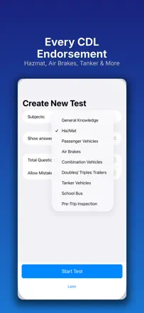 CDL Test Prep 2026: Screenshot 3 von 5