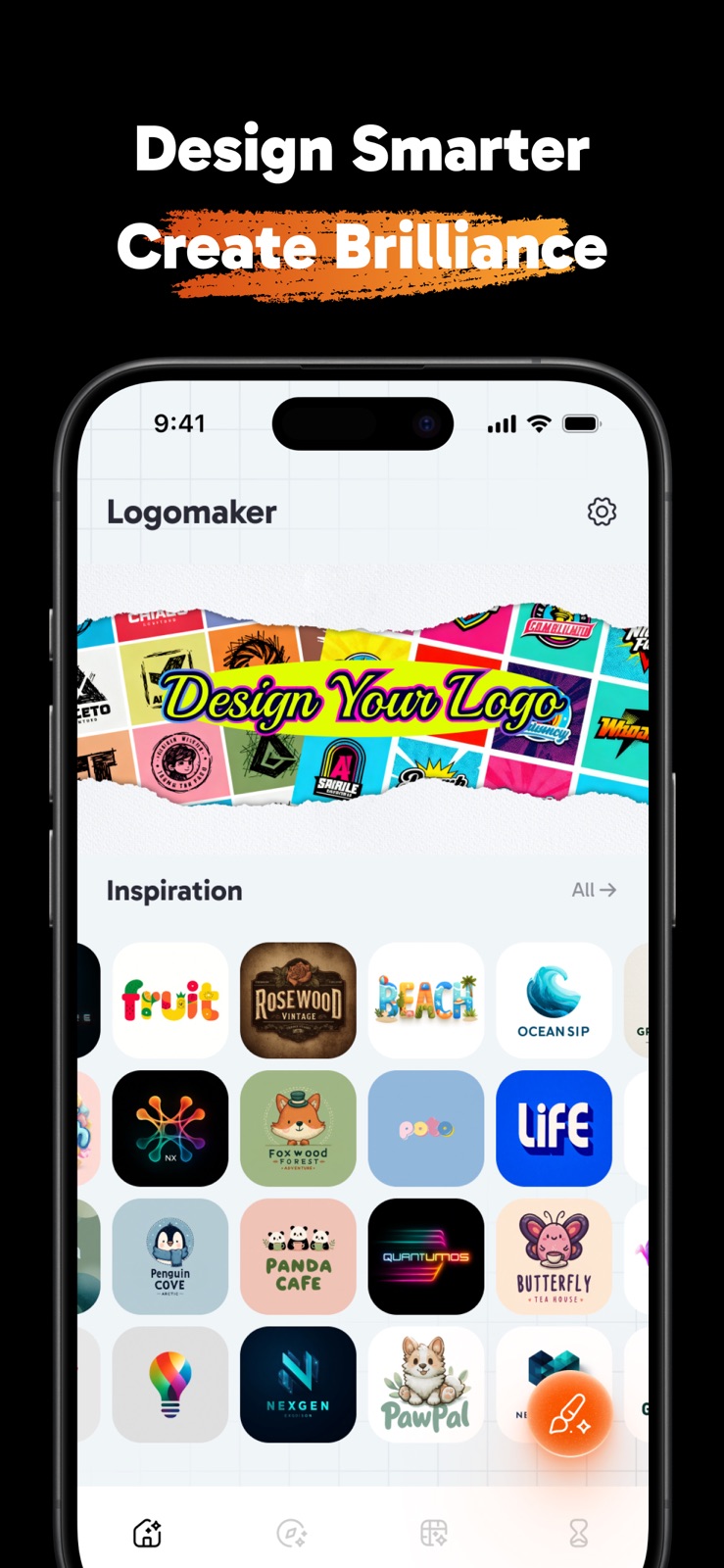 AI Logos - Logo Maker, Creator iphone screenshot 1