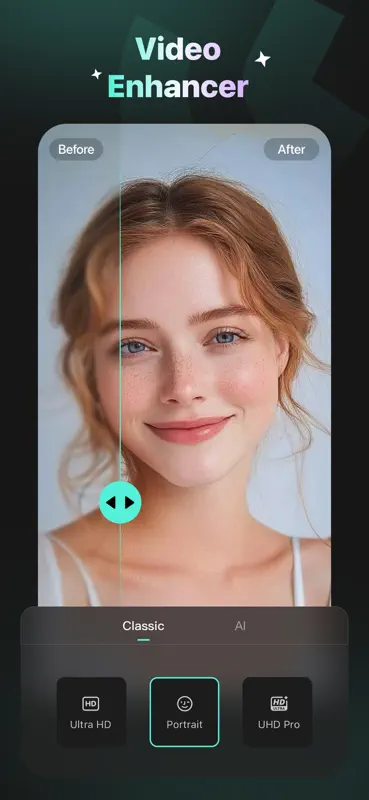 Winkit - AI Video Enhancer screenshot 1 of 4