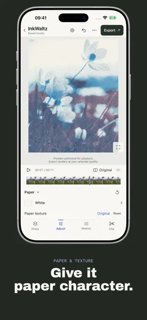 InkWaltz: Video Art Filters screenshot 4
