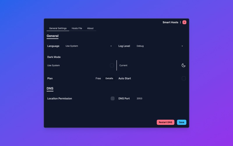 App screenshot