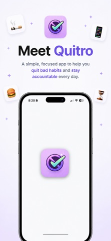 Quit Tracker :Quitro screenshot