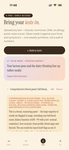 Glean: Gut Health & Bloating screenshot