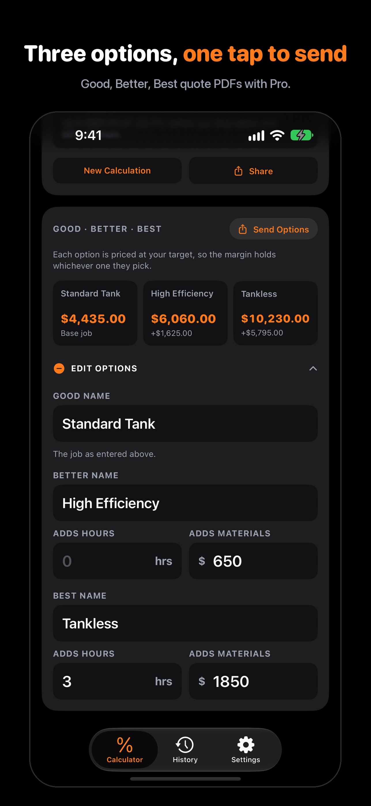 Screenshot 2 of Job Margin: GPM & Markup