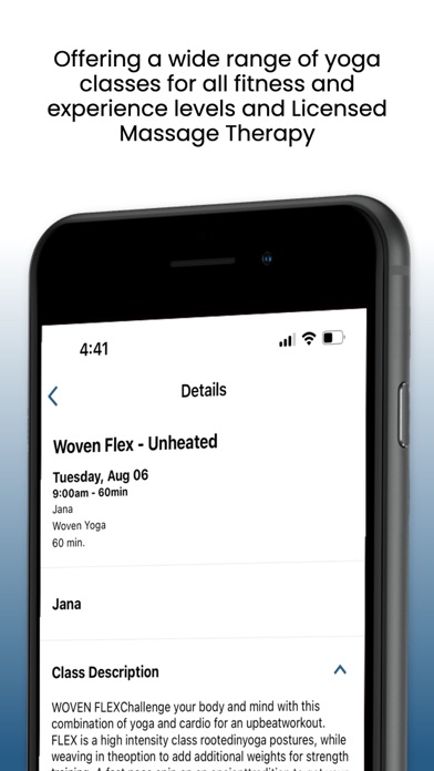 Woven Yoga & Massage Screenshot