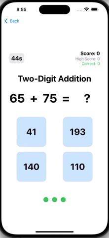 myMath - Addition Screenshot 8 of 9