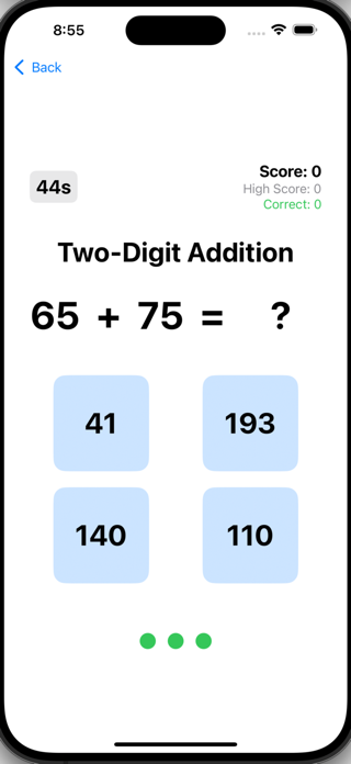 myMath - Addition Screenshot 8 of 9