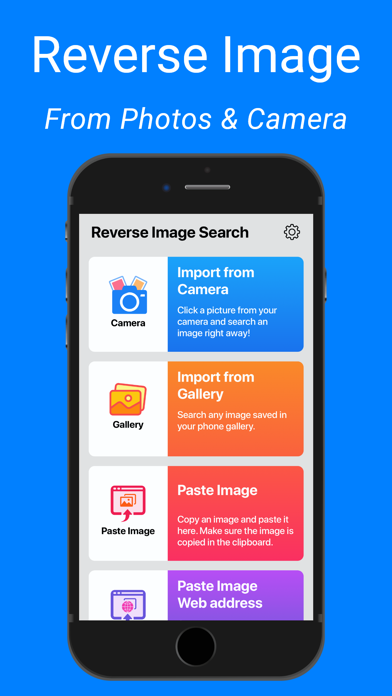Image Recognition And Searcher Screenshot