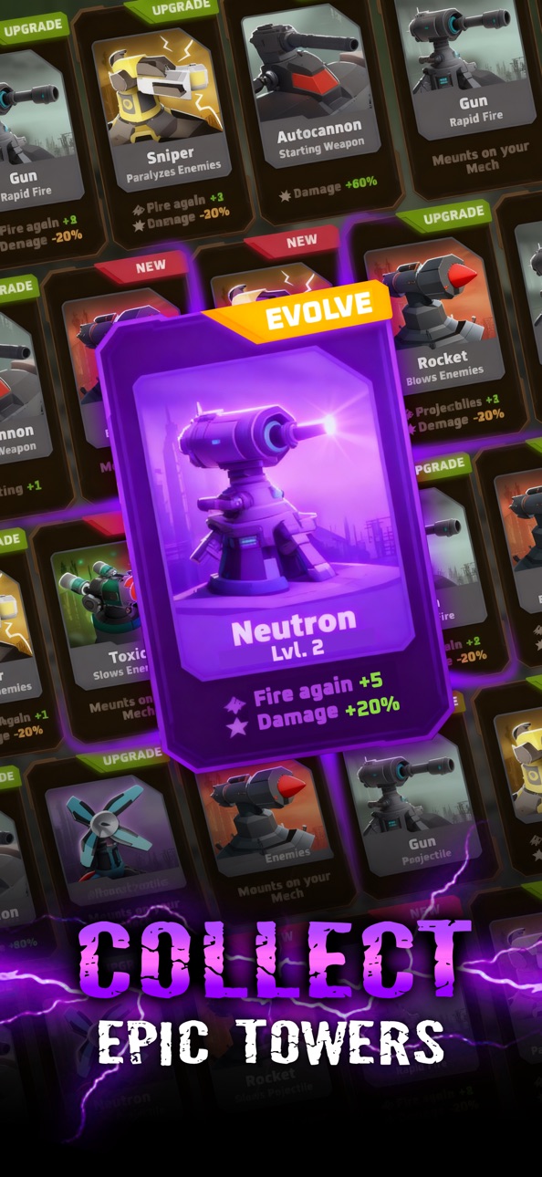 Mecha Fortress: Robot War TD Hack screenshot 3 - iOS game interface