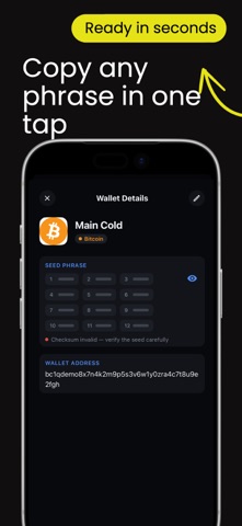 Warden: Crypto Wallet Security Screenshot 5 of 5