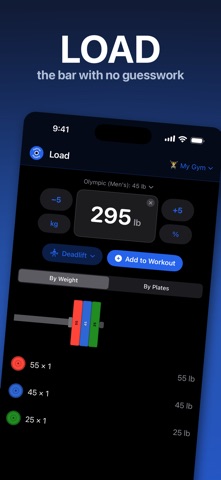 PlatePal: Barbell Calculator Screenshot 1 of 10