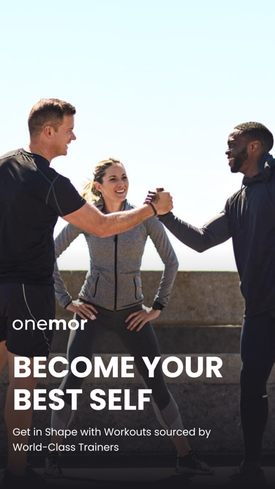 Onemor: Workout & Fitness App Screenshot