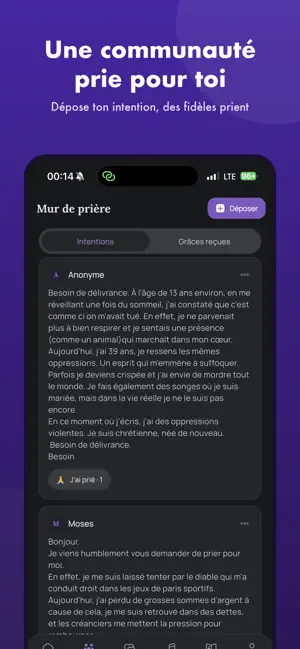 Adouras - Prière et bible screenshot 2