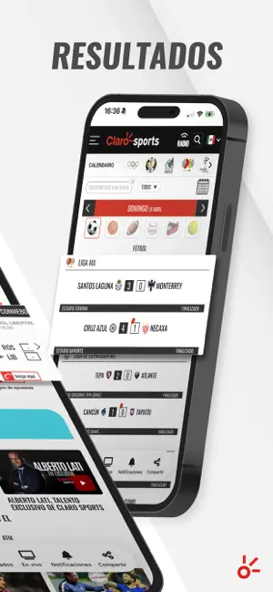 Claro Sports iPhone screenshot 2