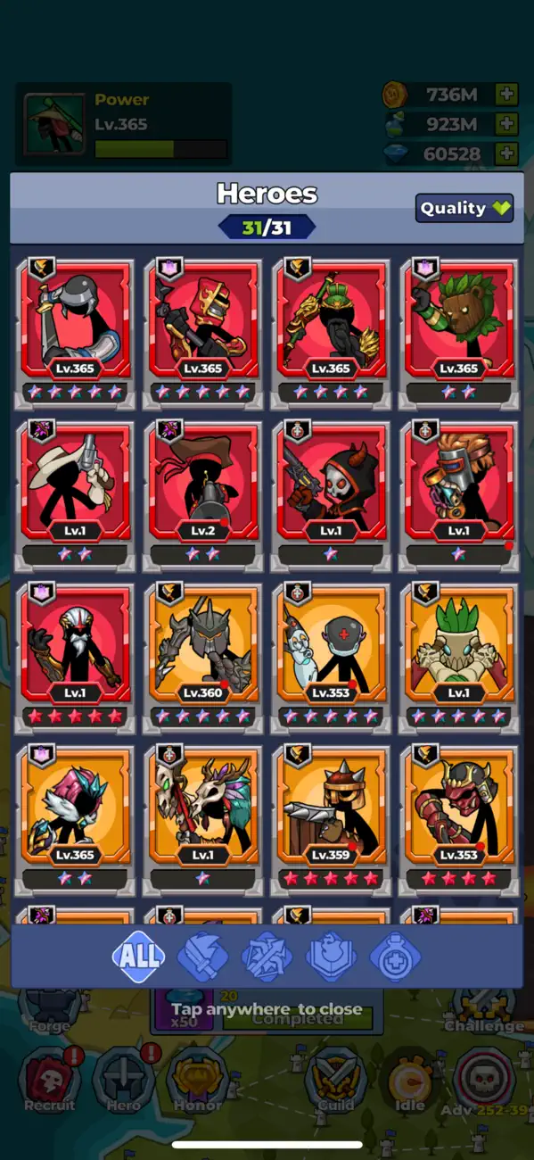 Eternal Line Heroes Hack screenshot 3 - game app interface