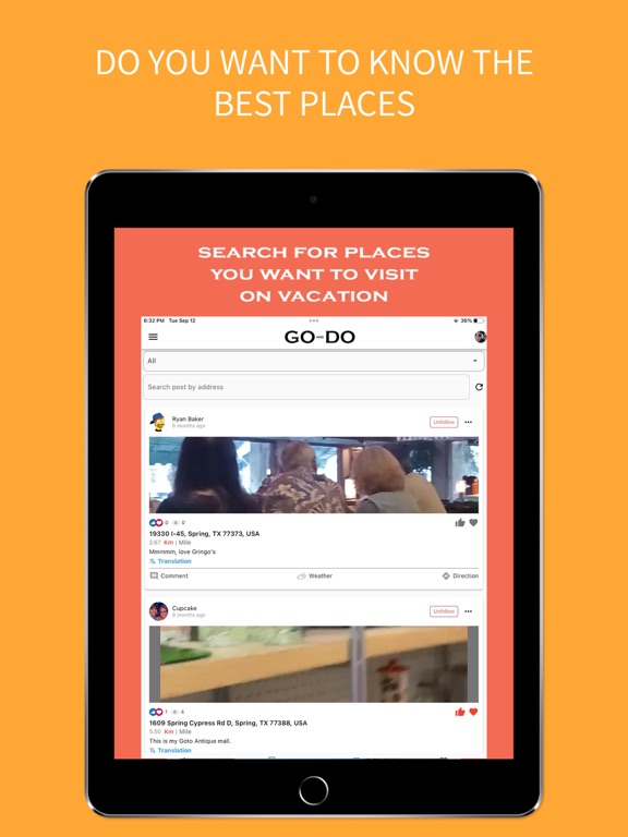 Go and Do iPad screenshot 3 - Travel app