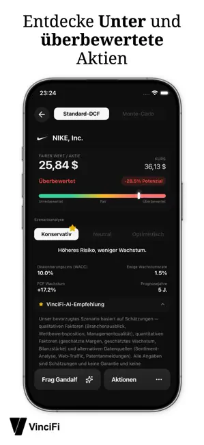 VinciFi AI - Aktien & ETFs iPhone screenshot 2