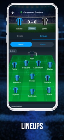 Futebol Brasileiro Resultados app screenshot 3