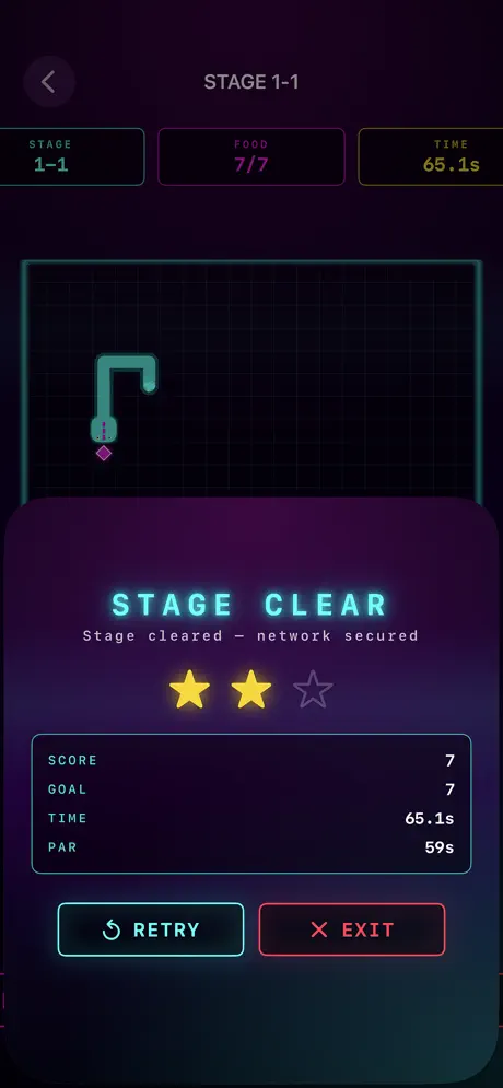 NeonSwipe DX‑App screenshot 3
