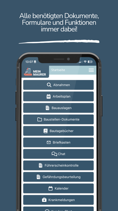MeinMaurer Screenshot