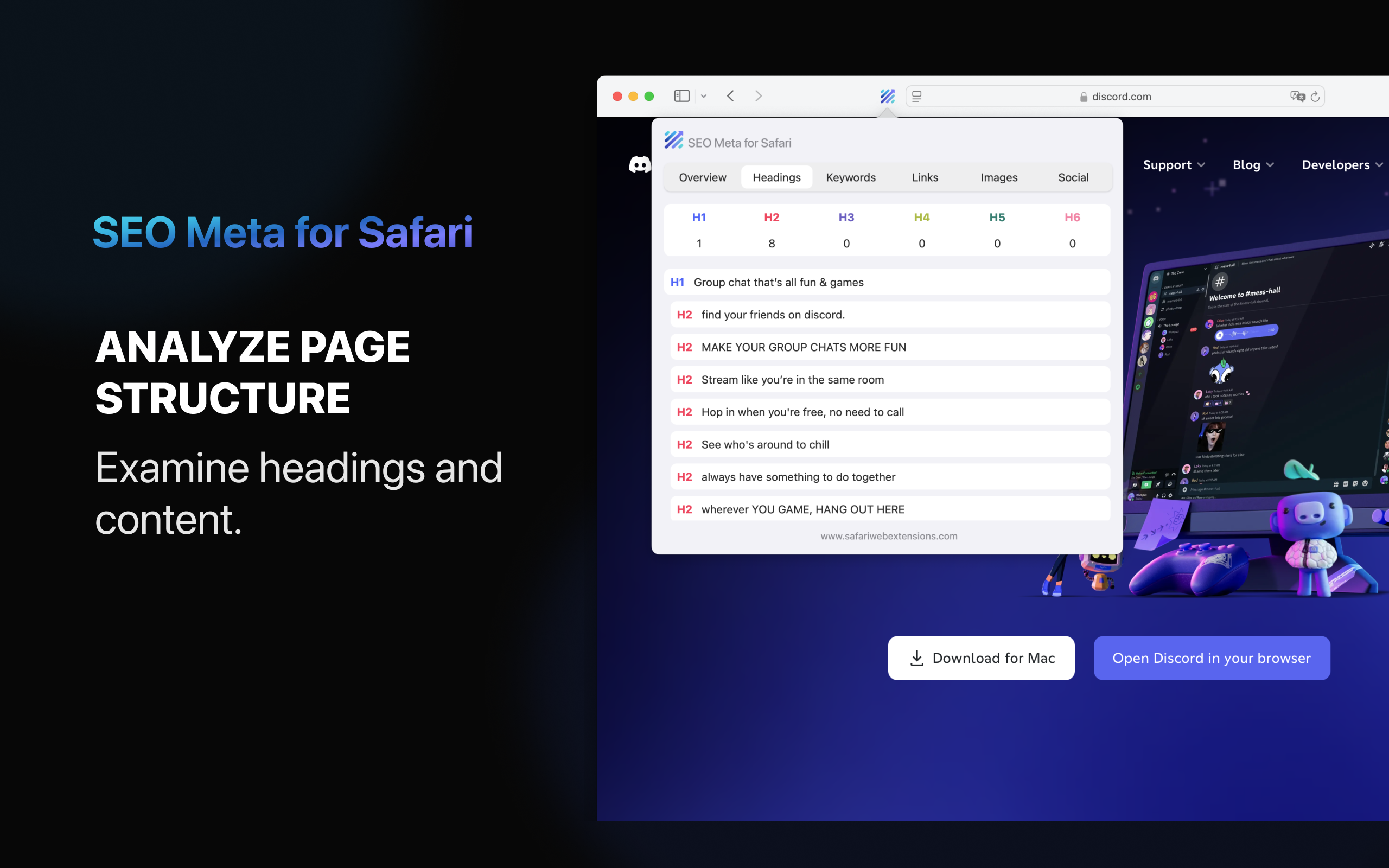 SEO Meta for Safari screenshot 12