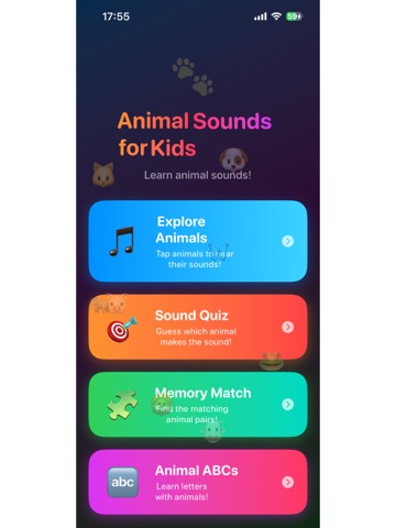 Animal Sounds for Kids: Learn iPad screenshot