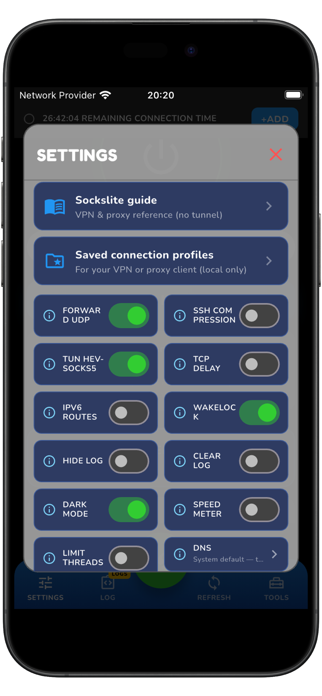 Sockslite Pro Screenshot 7 of 10
