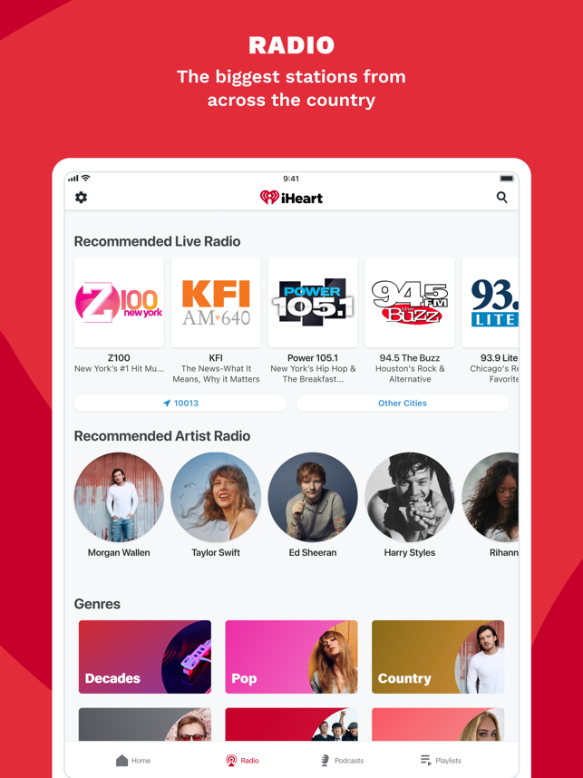 ‎iHeart: Radio, Podcasts, Music Screenshot