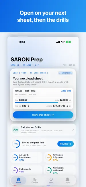 SARON Prep: ATPL Written Exam screenshot 4
