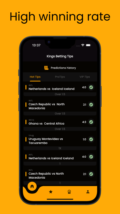 KingBet Betting Tips Screenshot
