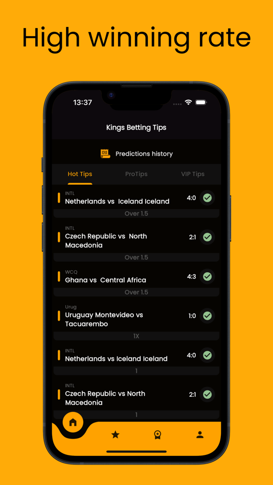 #2. KingBet Betting Tips (iOS) By: Chisom Paschal Okeke