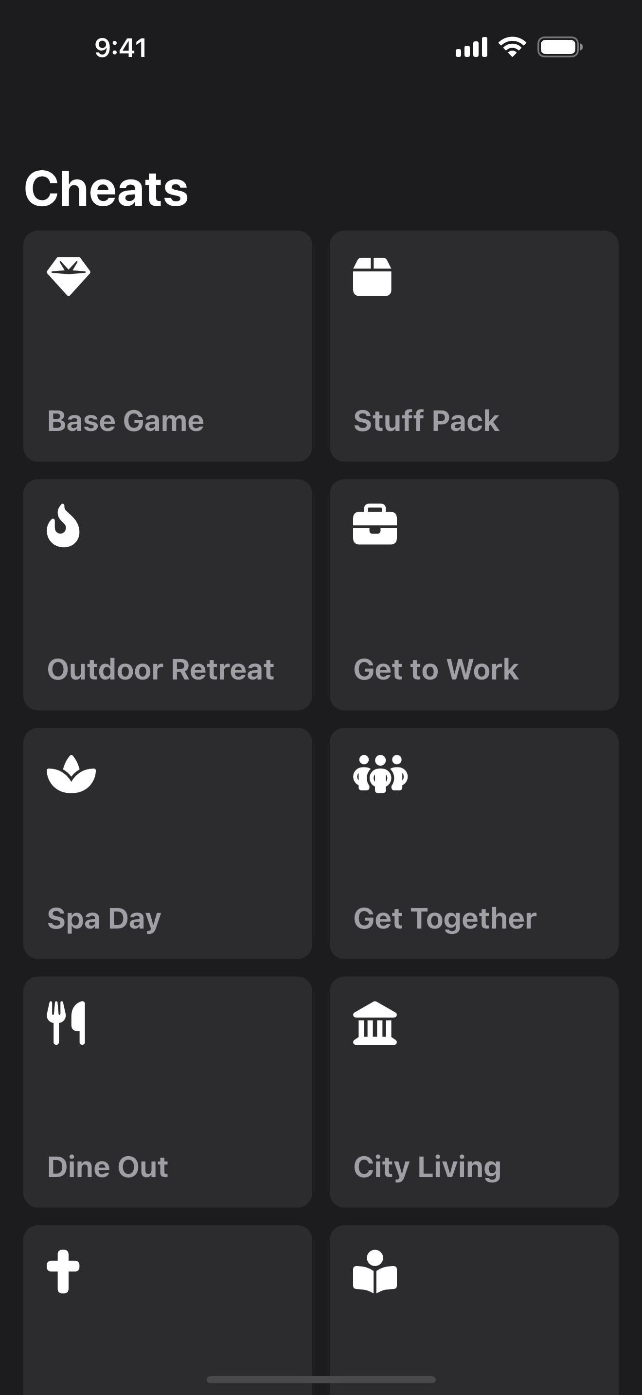 All Cheats for Sims 4