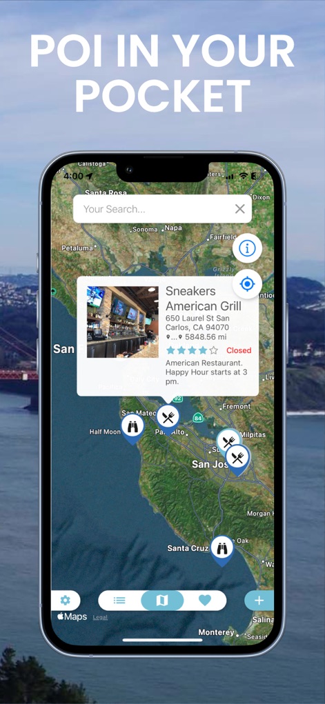 POI MAP - Your Private Places - App de Viajes | MWM