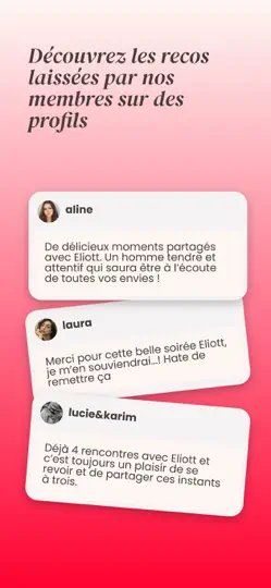 Capture d'écran de NousLib: Rencontre & Tchat sur iPhone 6